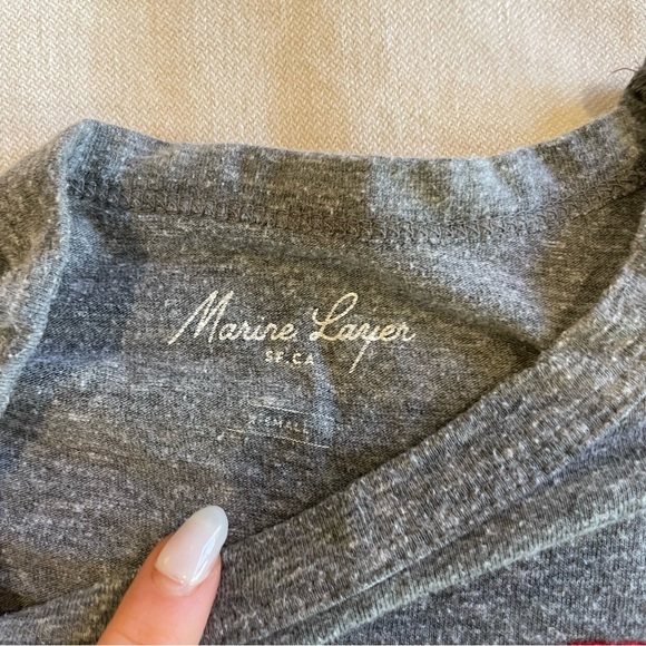 Marine Layer heart t-shirt - Picture 2 of 4